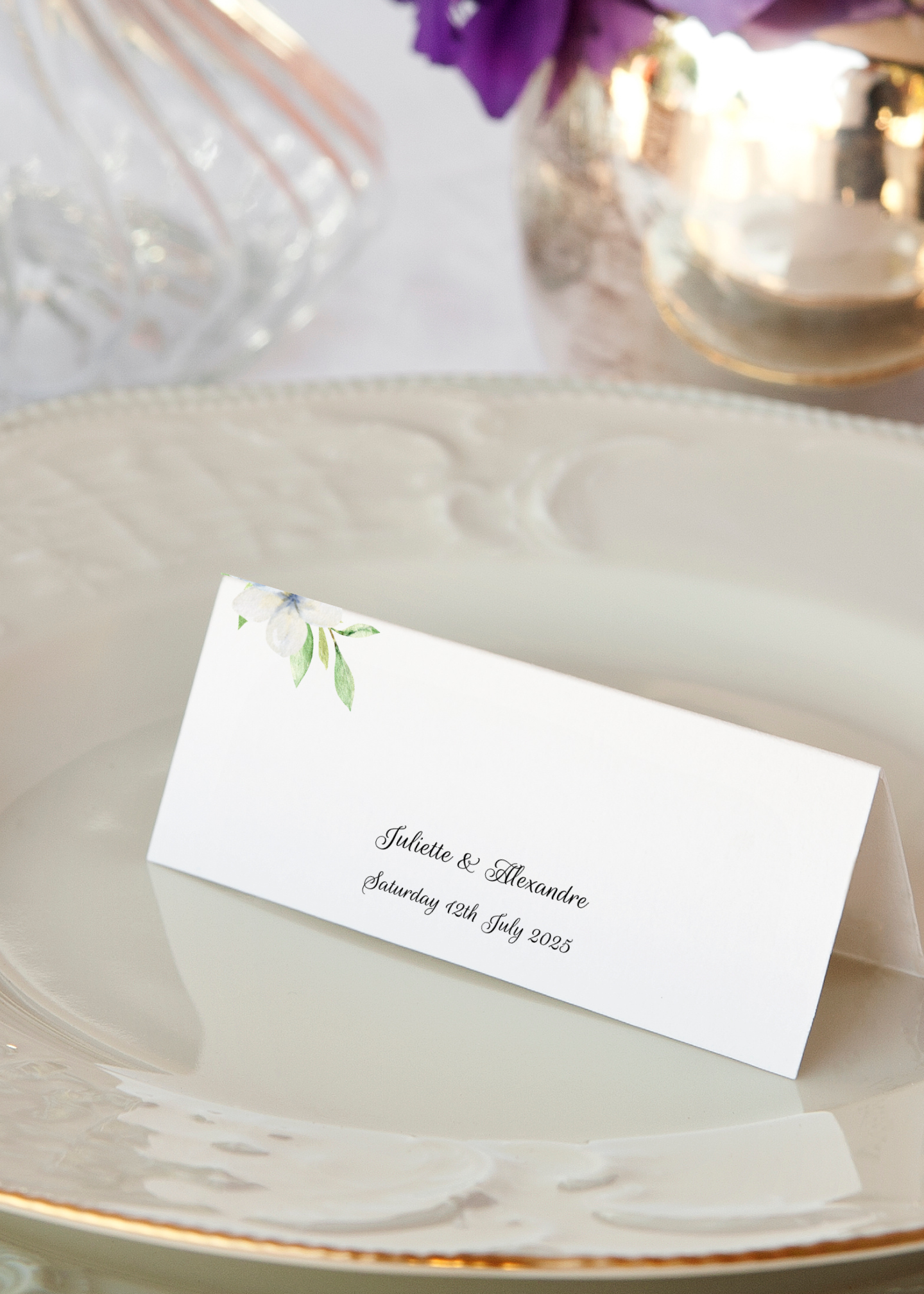 Bluebriar Table Place Cards