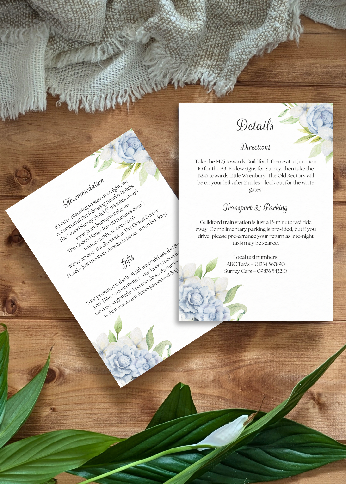 Bluebriar Wedding Stationery Bundle