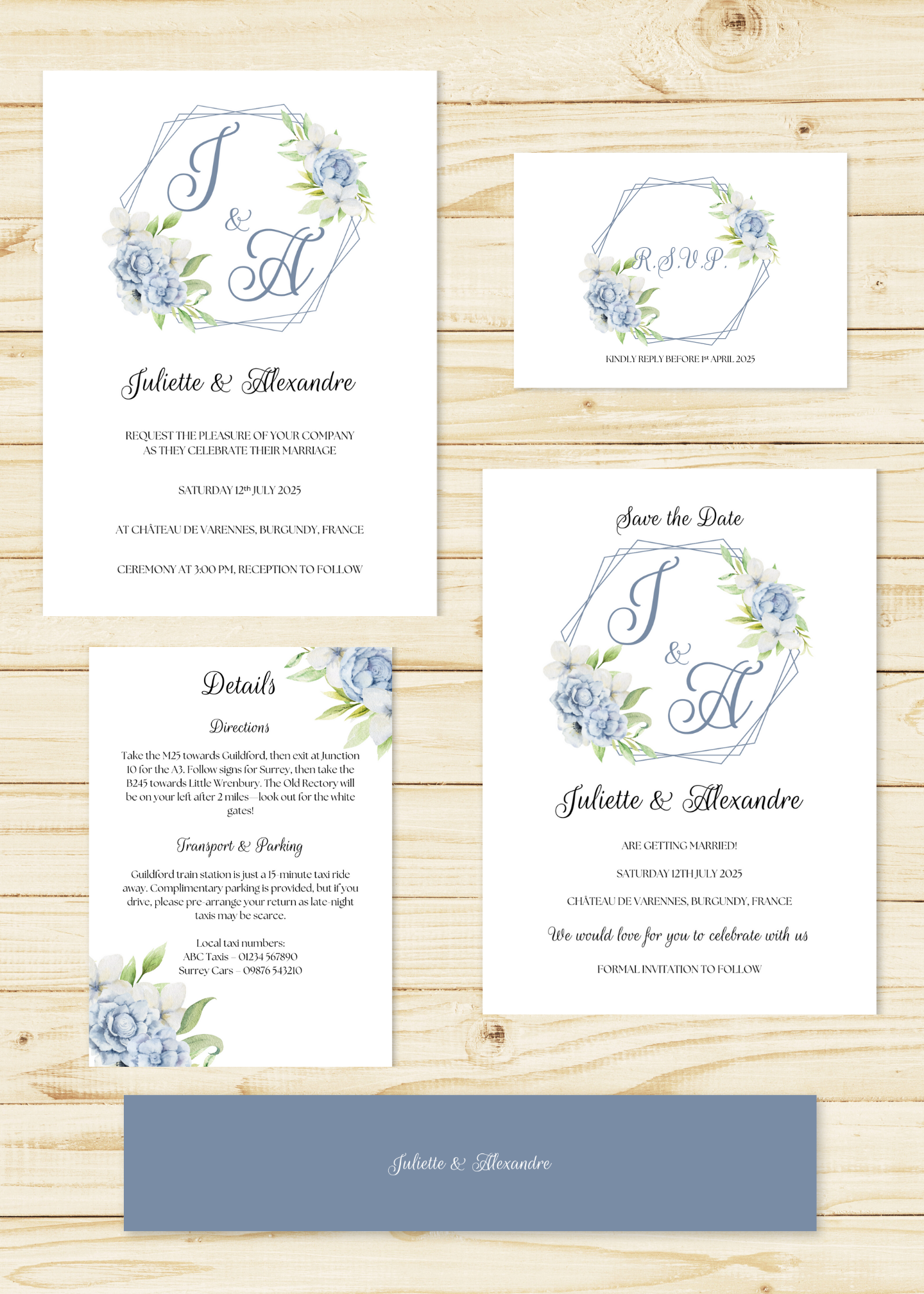 Free Wedding Invitation Sample Pack – Try Before You Buy