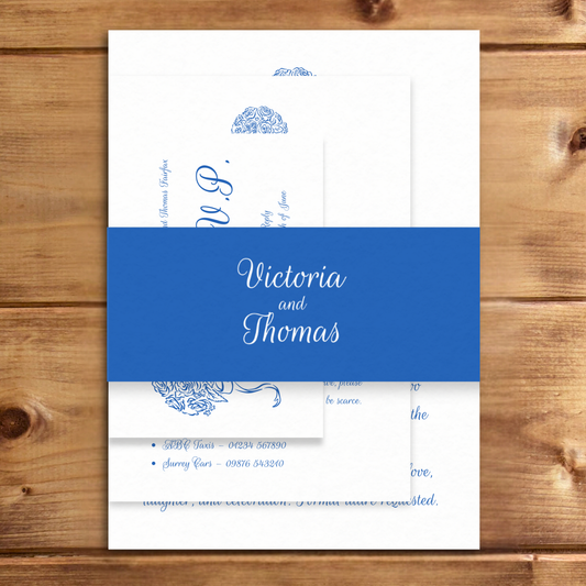 Cornflower Hill Wedding Stationery Bundle