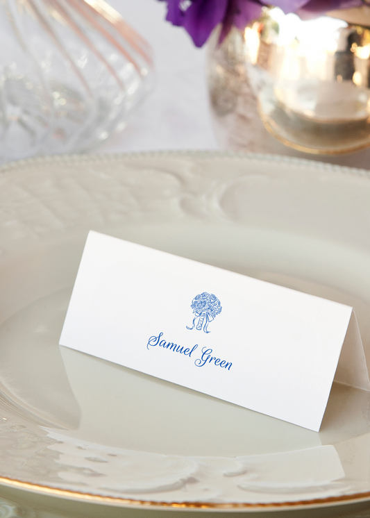 Cornflower Hill Table Place Cards