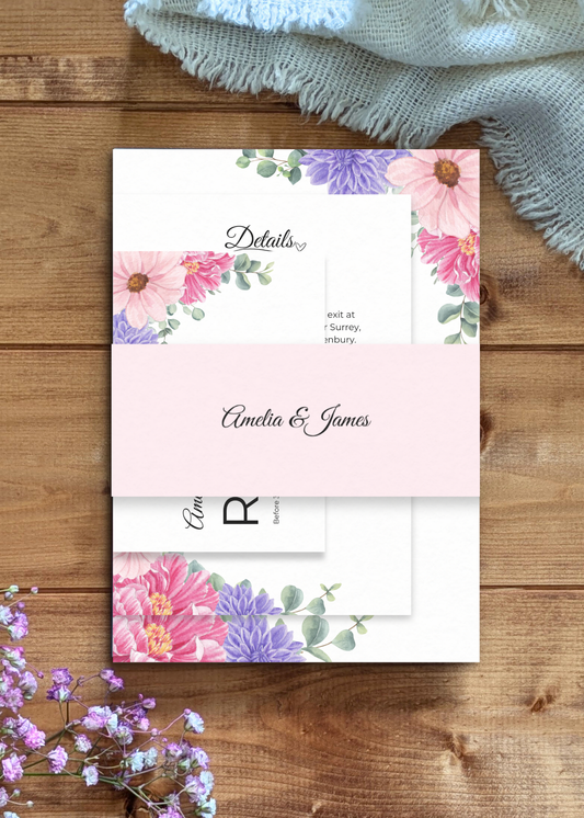 Fleur d’Amour Wedding Stationery Bundle