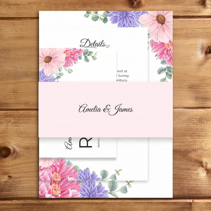 Fleur d’Amour Wedding Stationery Bundle