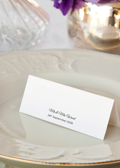 Fleur d’Amour Table Place Cards