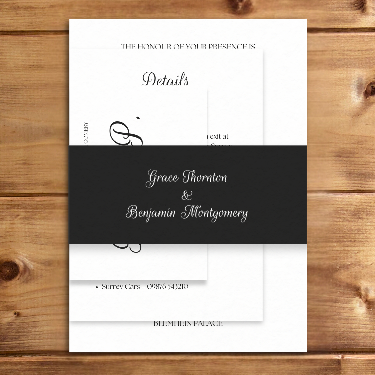 Oakmere Wedding Stationery Bundle