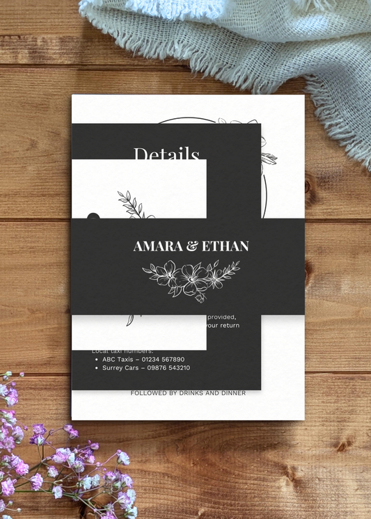 Primrose Dell Wedding Stationery Bundle