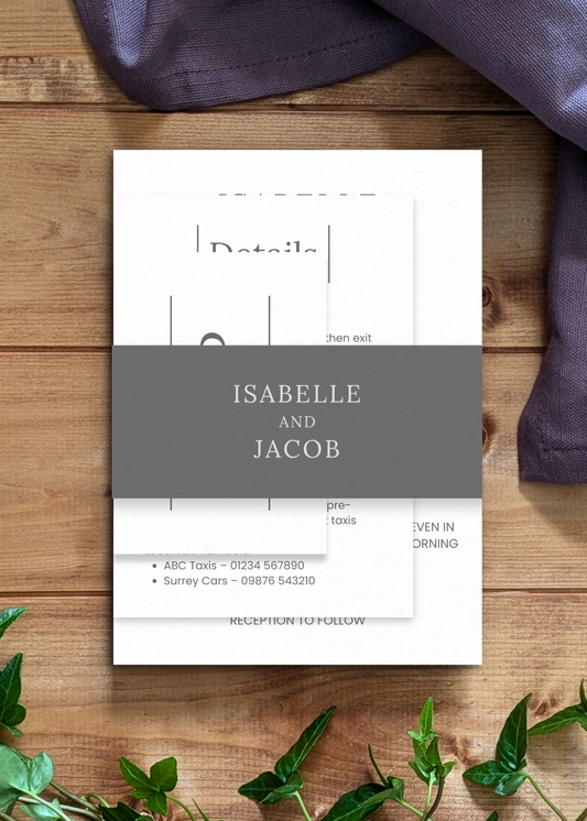 Rowan Hill Wedding Stationery Bundle