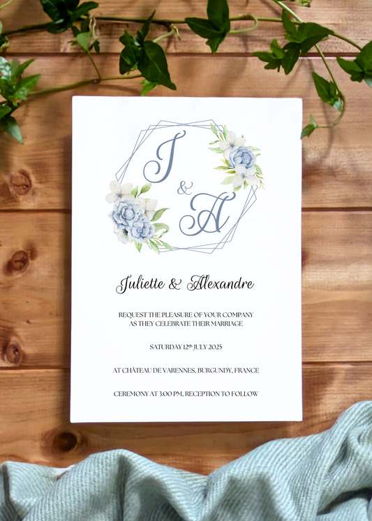 Bluebriar Wedding Invitation