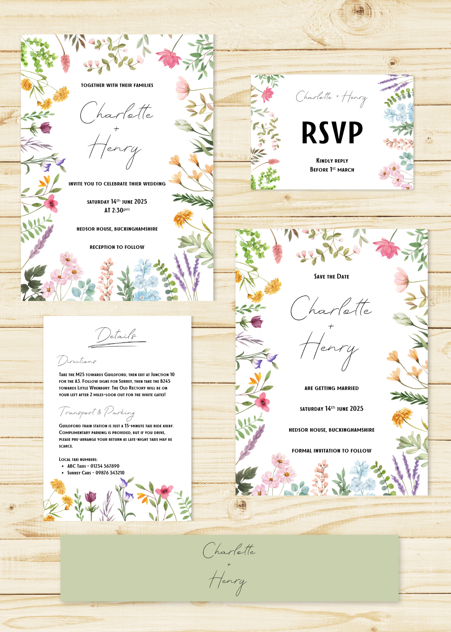 Free Wedding Invitation Sample Pack – Try Before You Buy